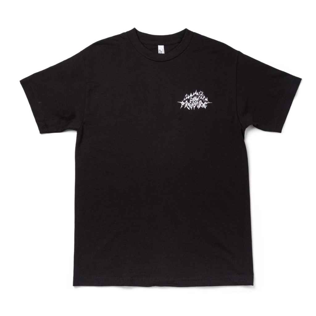 LOW PRESSURE* trespass t-shirt (black) - BLUE LUG ONLINE STORE