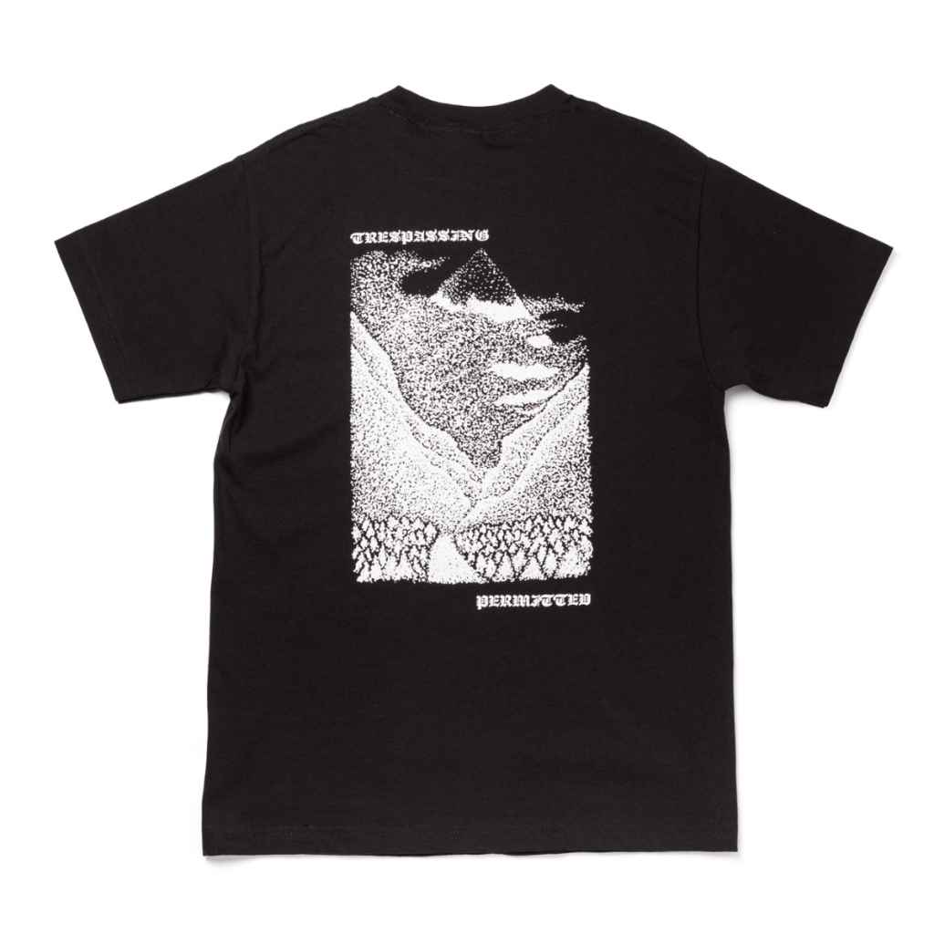 LOW PRESSURE* trespass t-shirt (black) - BLUE LUG ONLINE STORE