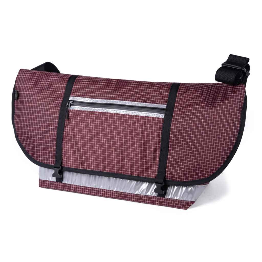 アクセサリー BLUE LUG* the messenger bag custom order BLUE LUG* the messenger bag (custom/grid rip/burgundy) - BLUE LUG