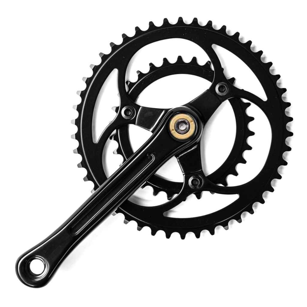 BLUE LUG* YMC-W crank set (black) - BLUE LUG ONLINE STORE
