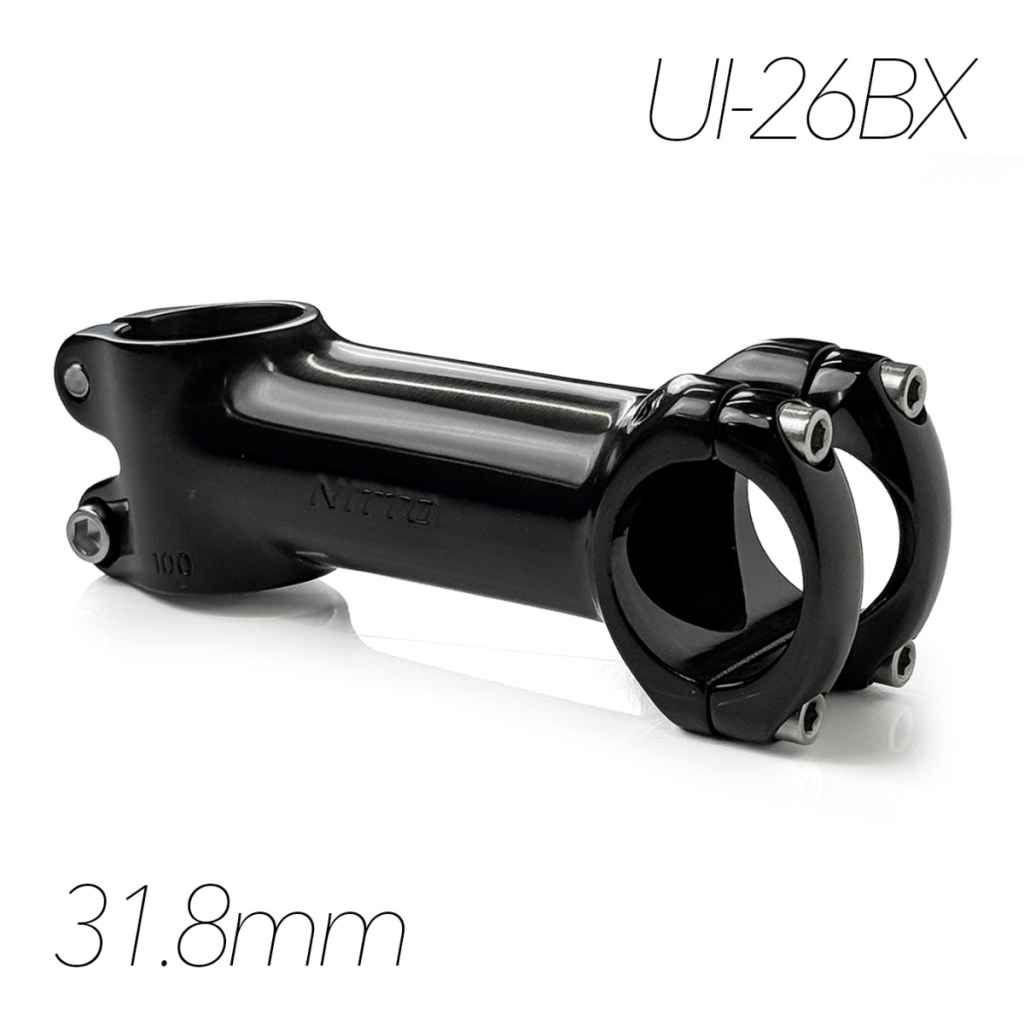 NITTO* UI-26 BX stem (black) - BLUE LUG ONLINE STORE