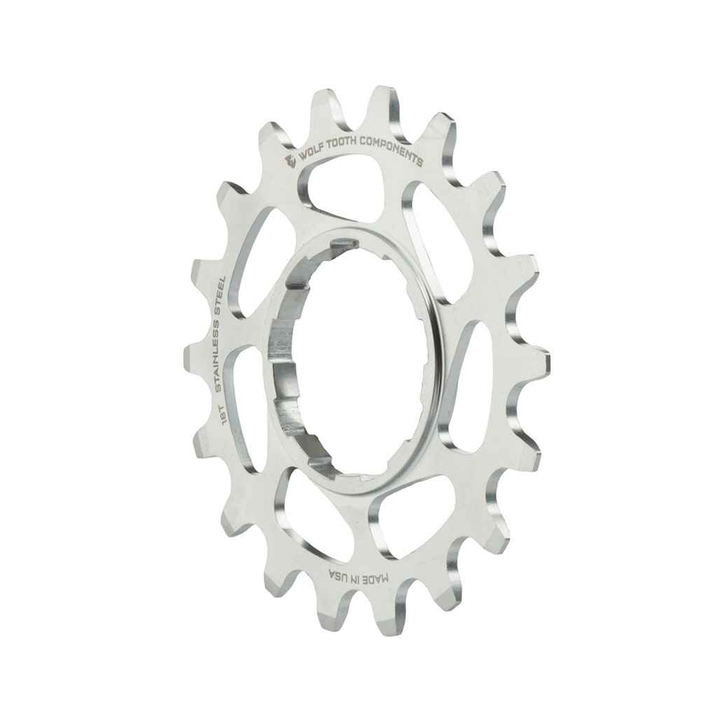 WOLF TOOTH COMPONENTS* singlespeed cog (stainless) - BLUE LUG