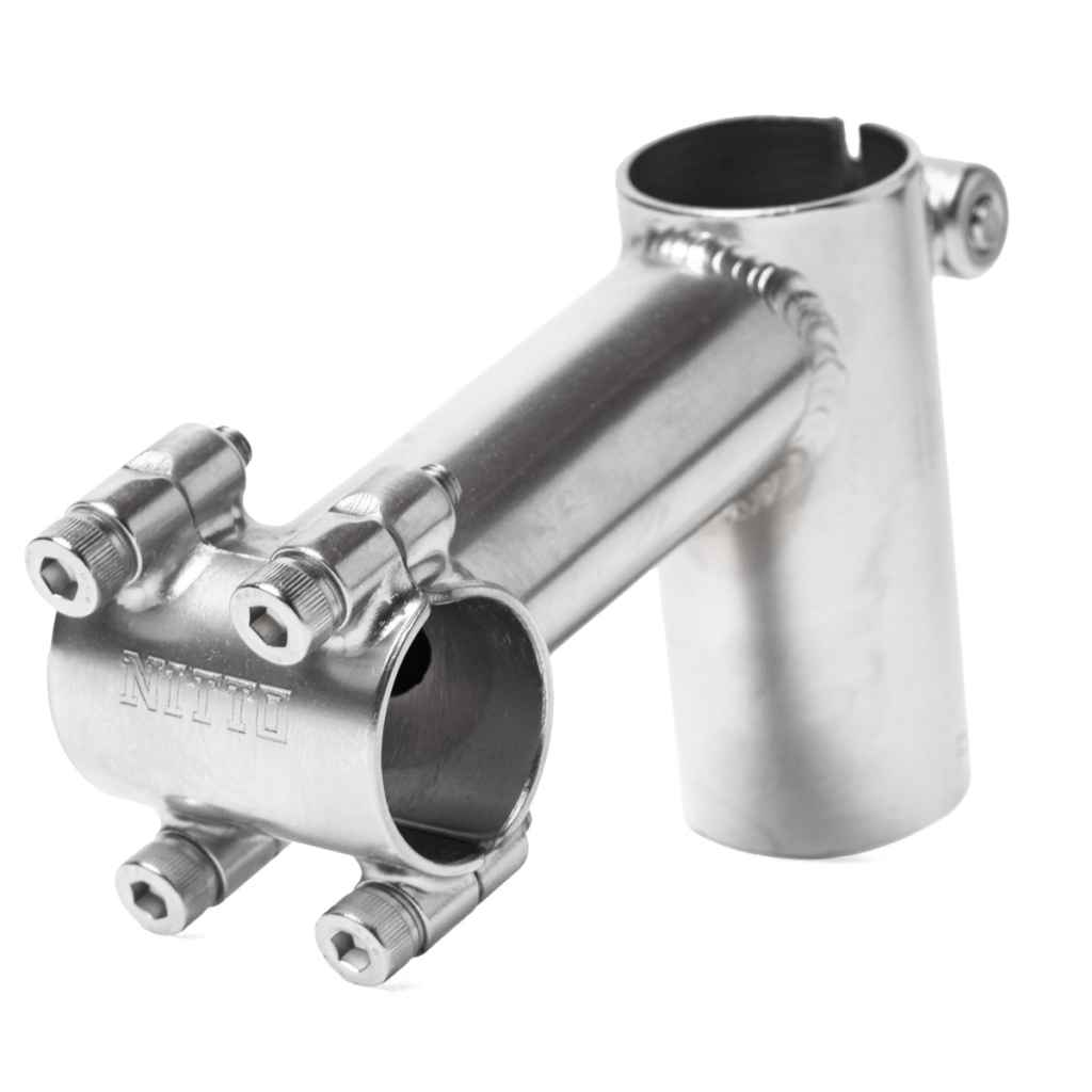NITTO* high neck ahead stem (dull/25.4) - BLUE LUG ONLINE STORE