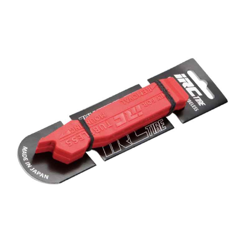 IRC* tubeless tire lever (red) - BLUE LUG ONLINE STORE