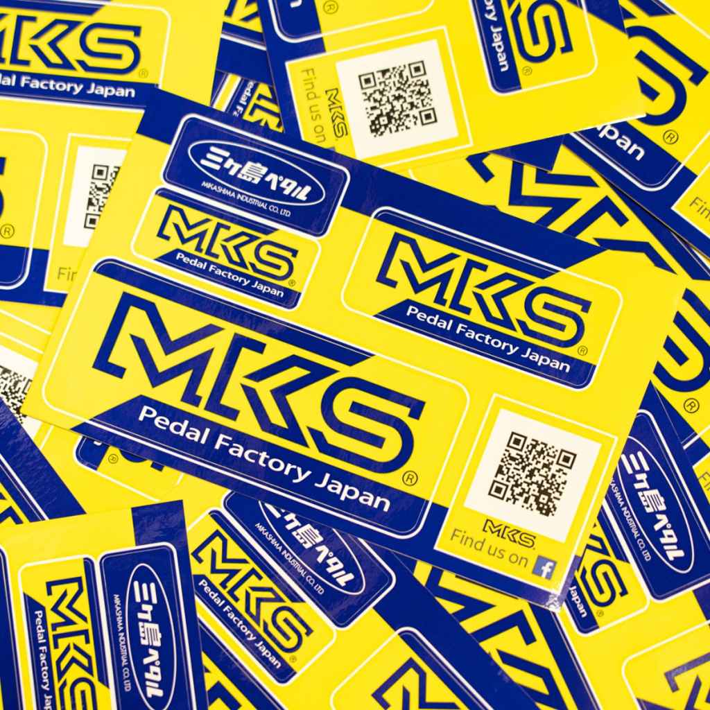 MKS* logo sticker set - BLUE LUG ONLINE STORE