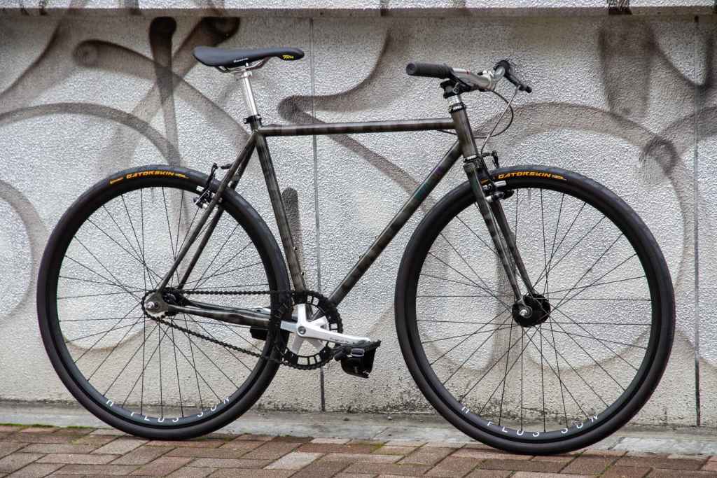 PHILWOOD×H PLUS SON* archetype track wheel (high flange/black