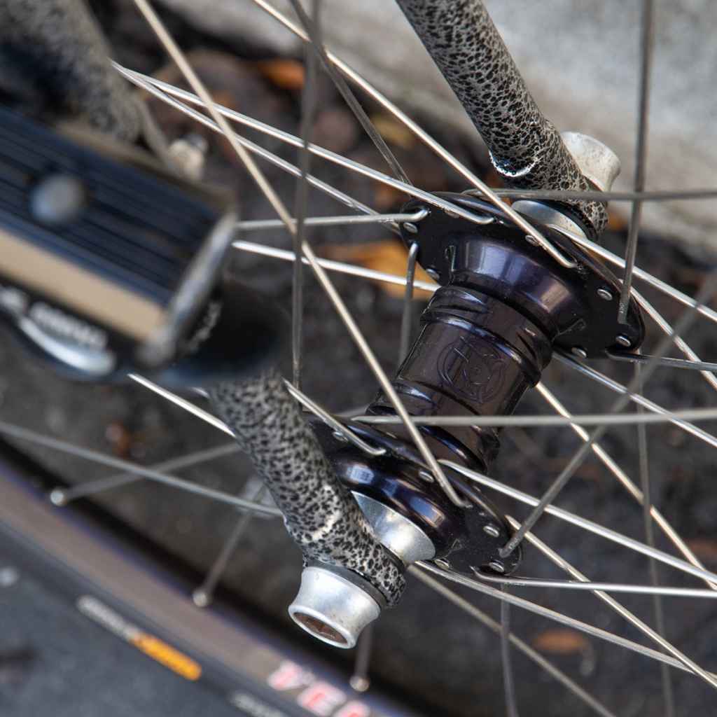 PROFILE RACING* track hub front (black) - BLUE LUG ONLINE STORE