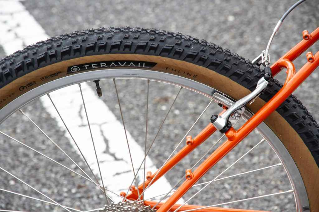 TERAVAIL ehline テラベイル タイヤ 27.5 2.5 ブルーラグ