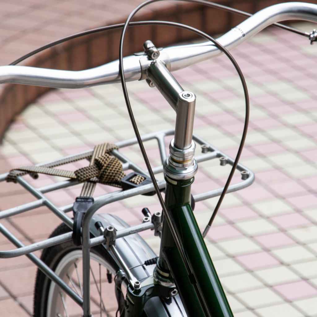 VELO ORANGE* quill stem with removable faceplate (nickel