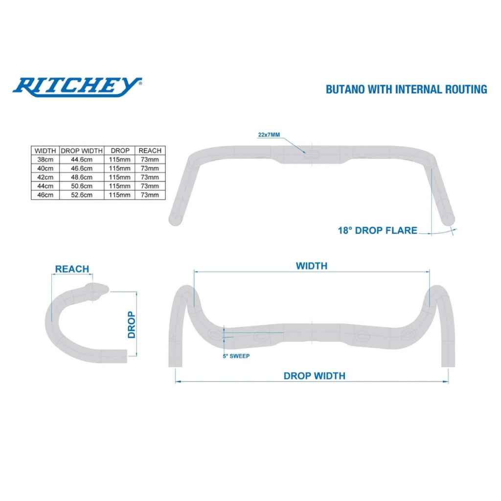 RITCHEY* wcs butano internal handle - BLUE LUG ONLINE STORE
