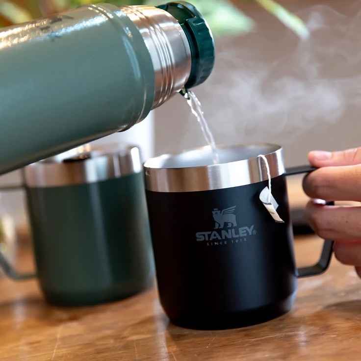 STANLEY* classic vacuum insulated bottle (grey) - BLUE LUG ONLINE