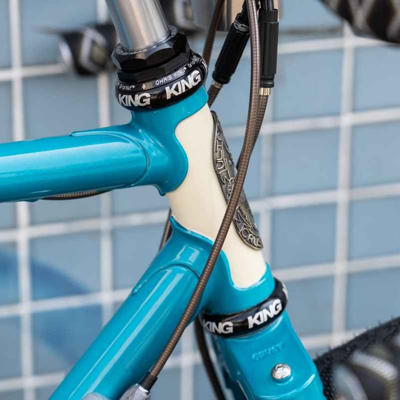 CHRIS KING クリスキング ヘッドパーツ ブルーラグ サーリー ピスト CHRIS KING クリスキング ヘッドパーツ ブルーラグ サーリー ピスト