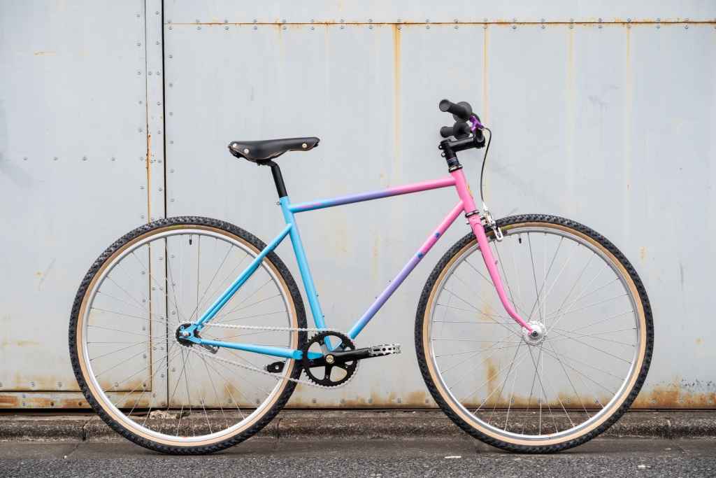 CRUST BIKES* florida man frame (blue/pink) - BLUE LUG ONLINE