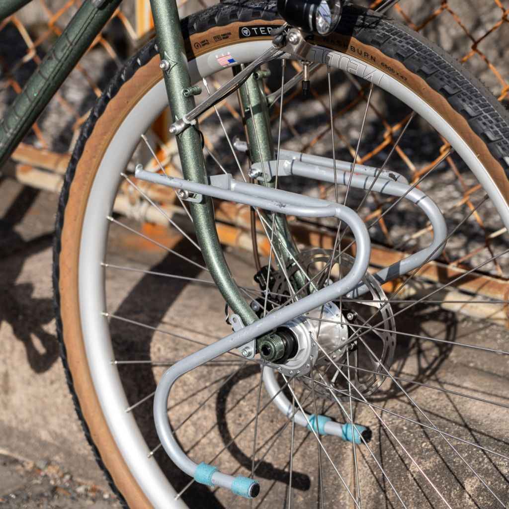TUBUS* duo front rack (silver) - BLUE LUG ONLINE STORE