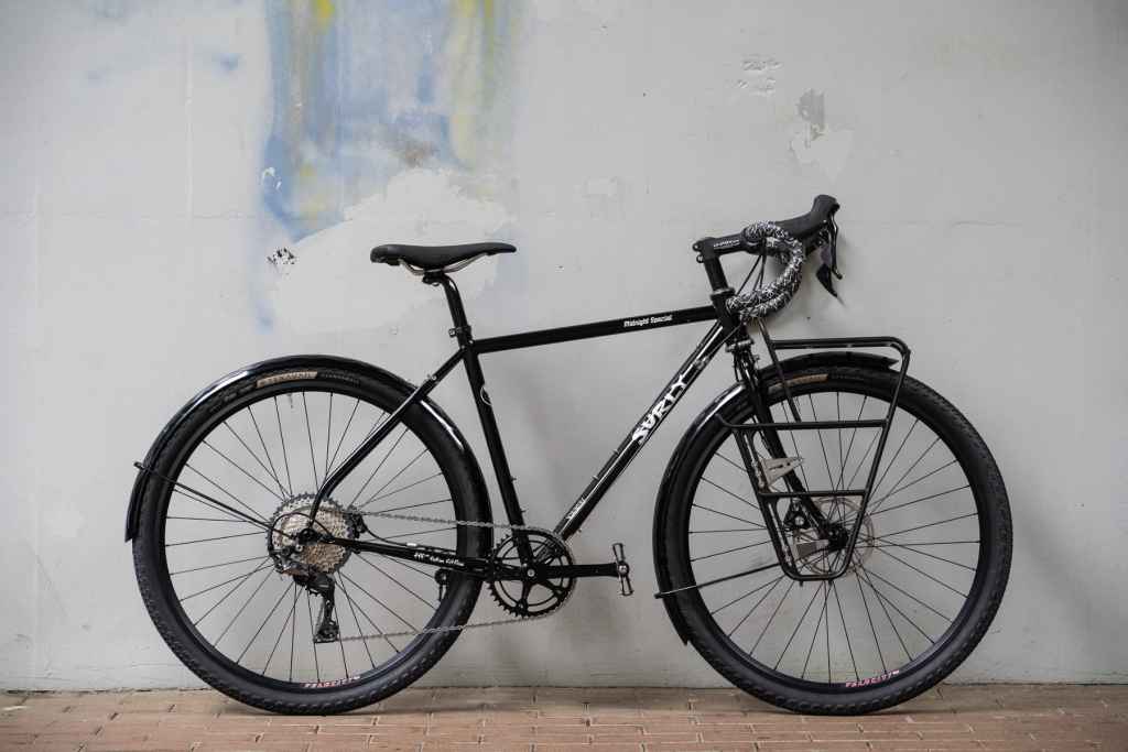 VELO ORANGE×VELOCITY* a23 disc wheel (all black) - BLUE LUG ONLINE