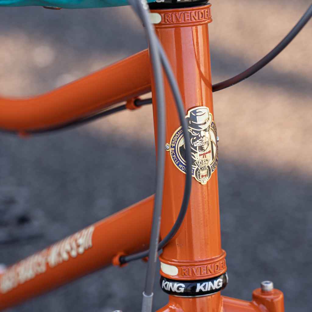 RIVENDELL* gus boots willsen frame set (orange) - BLUE LUG ONLINE