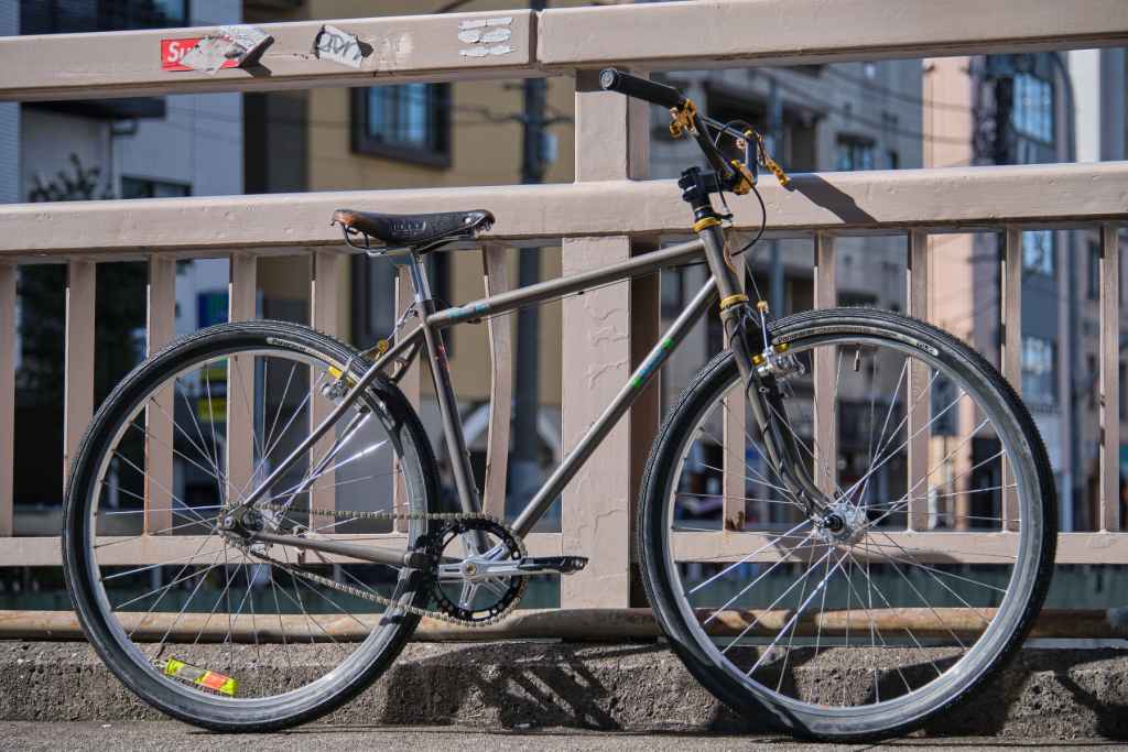 CRUST BIKES* florida man canti frame (raw) - BLUE LUG ONLINE