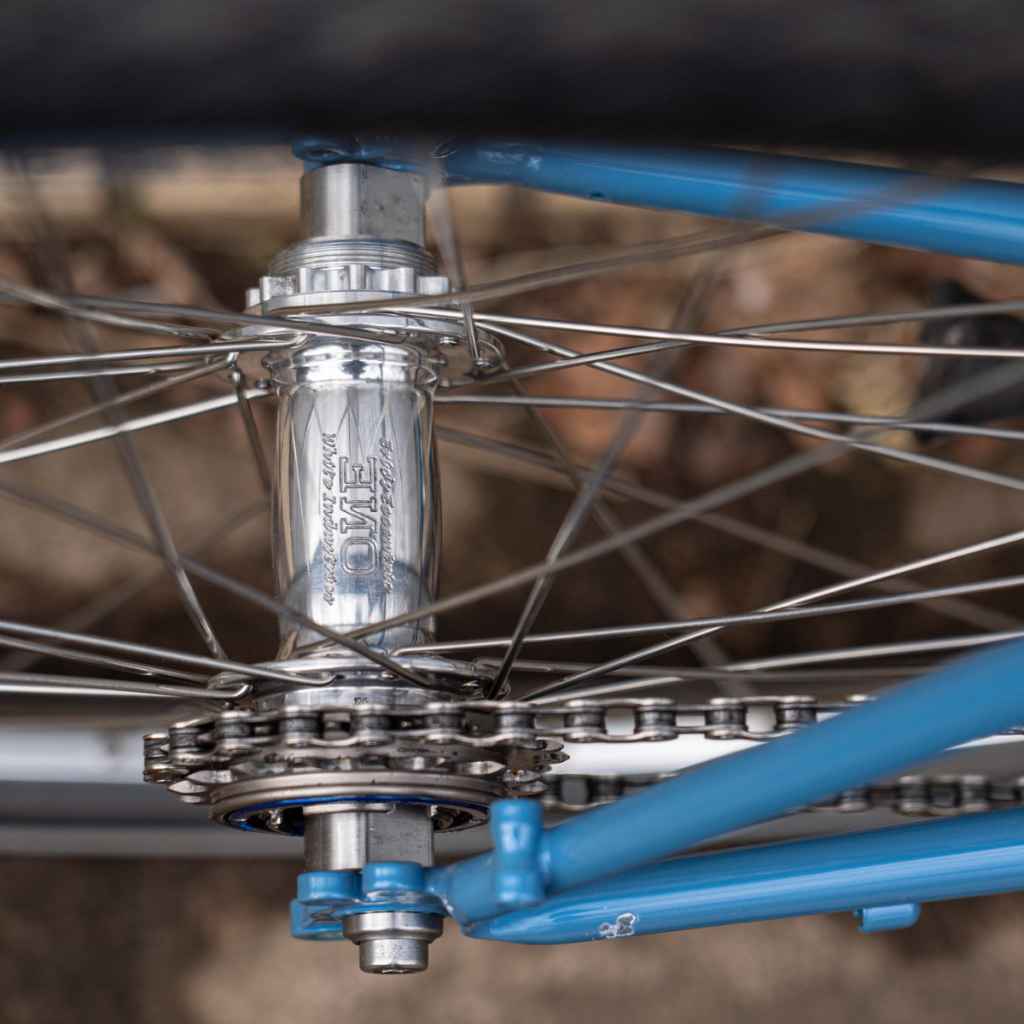 WHITE INDUSTRIES* eno eccentric hub (black) - BLUE LUG