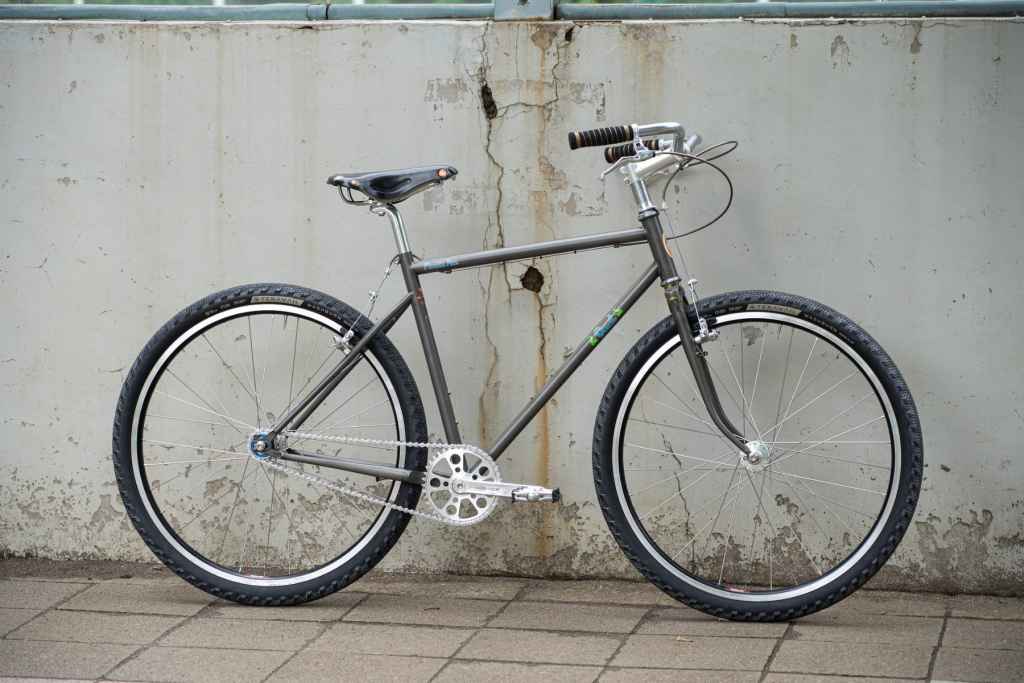 WHITE INDUSTRIES* eno single speed crank arm (black) - BLUE