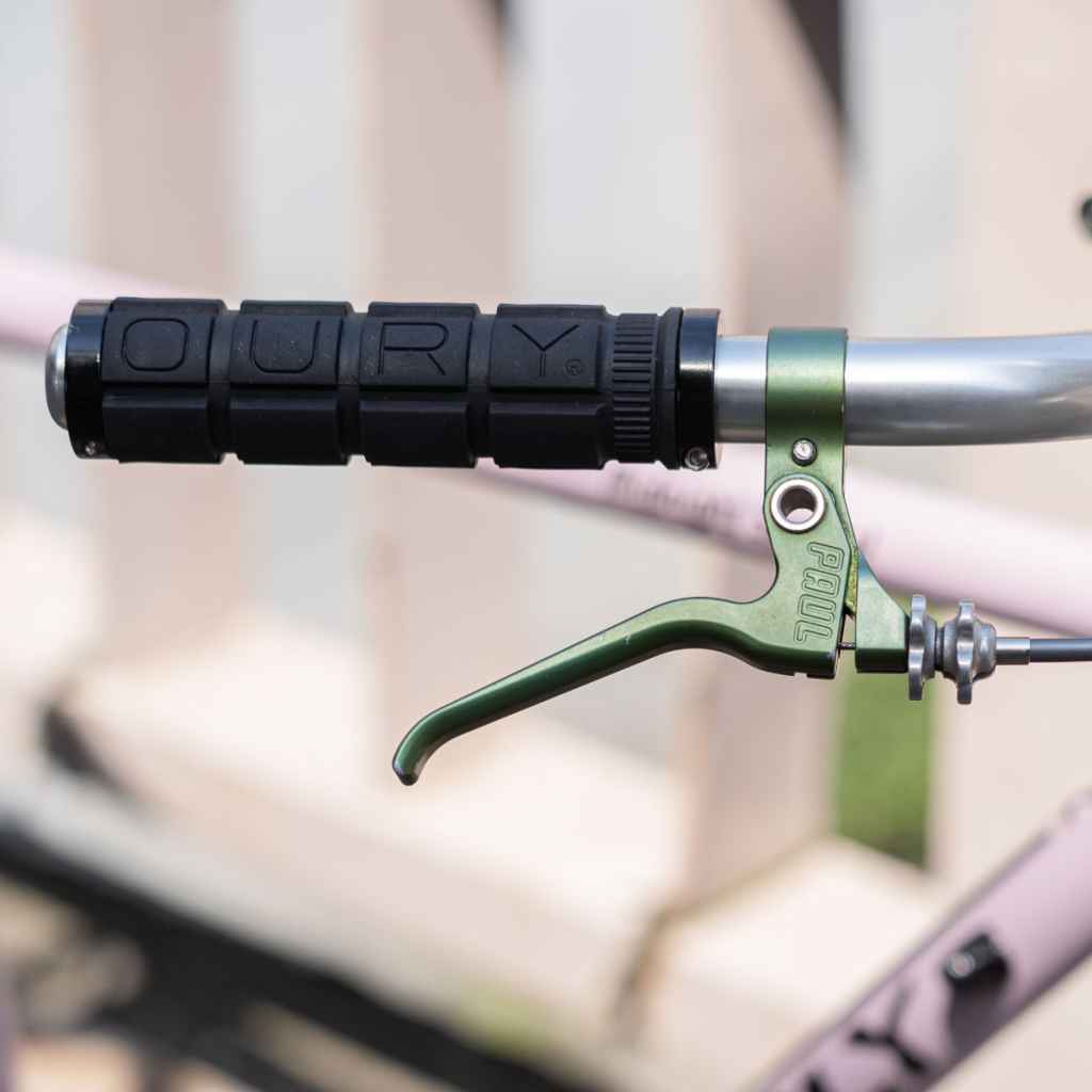 OURY* lock-on grip (red) - BLUE LUG ONLINE STORE