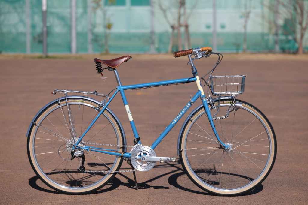 RIVENDELL* A. homer hilsen frame set (blue) - BLUE LUG