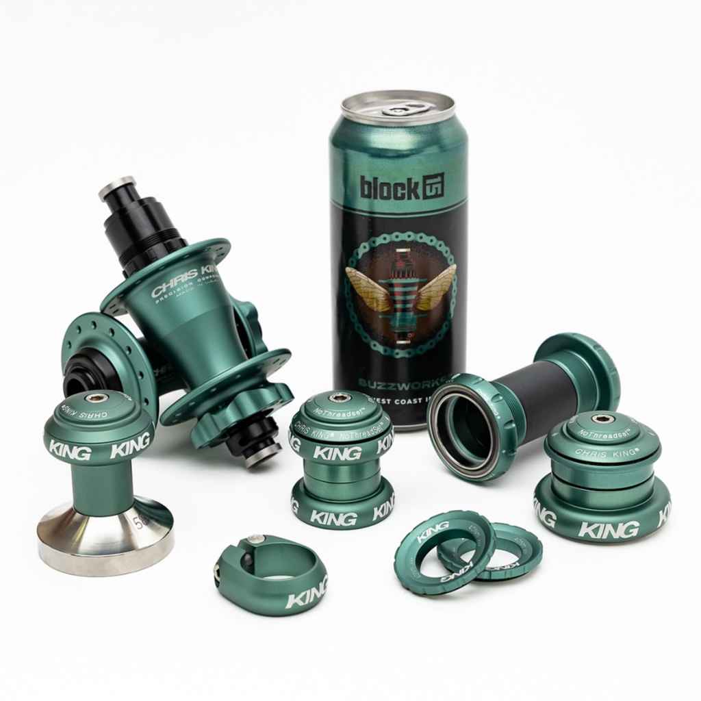 CHRIS KING* R45 disc road hub front (matte jade/center lock