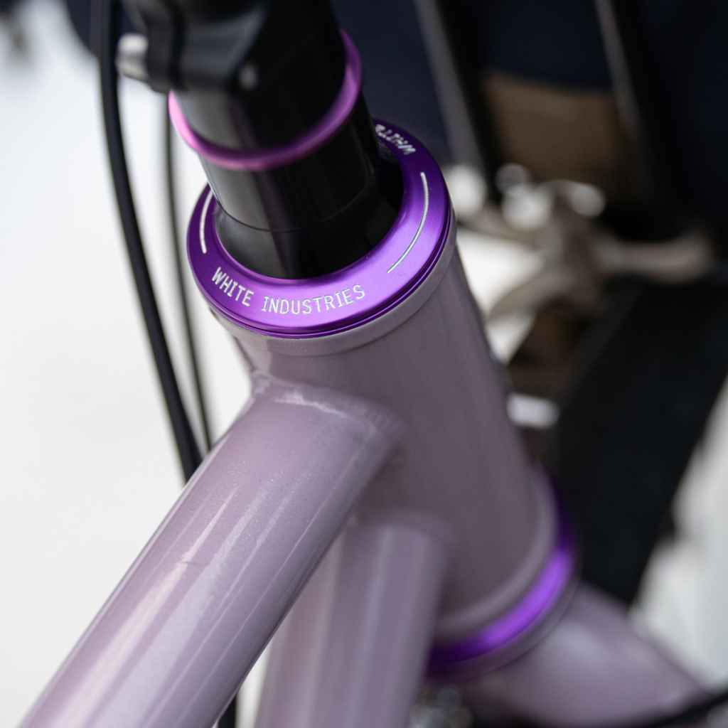 WHITE INDUSTRIES* zs44/ec44 headset (purple) - BLUE LUG