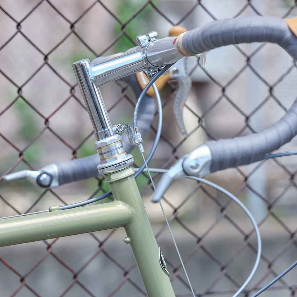 VELO ORANGE* quill stem with removable faceplate (polish