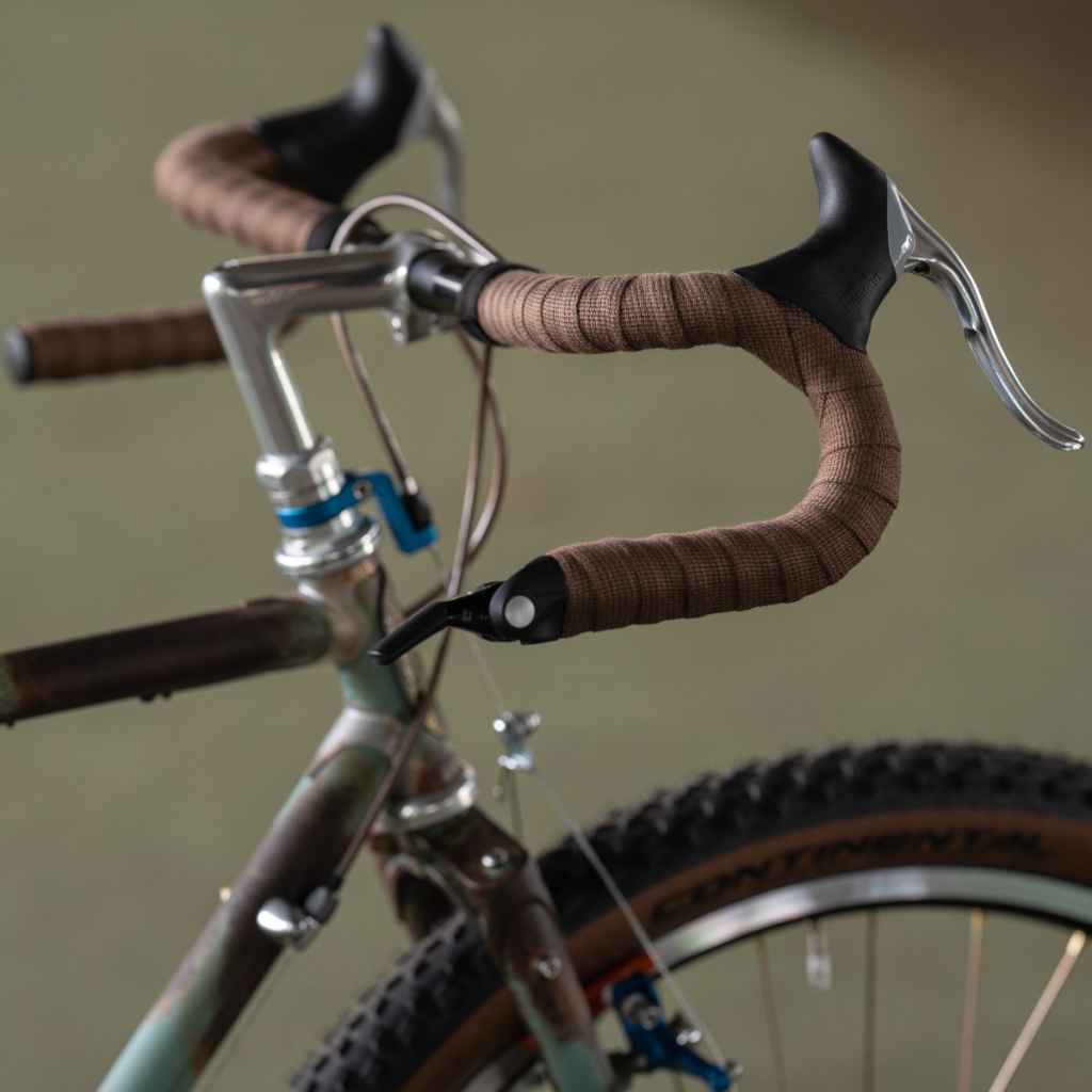 SHIMANO】ドロップハンドル ブレーキレバー付き ワイヤー付き NITTO