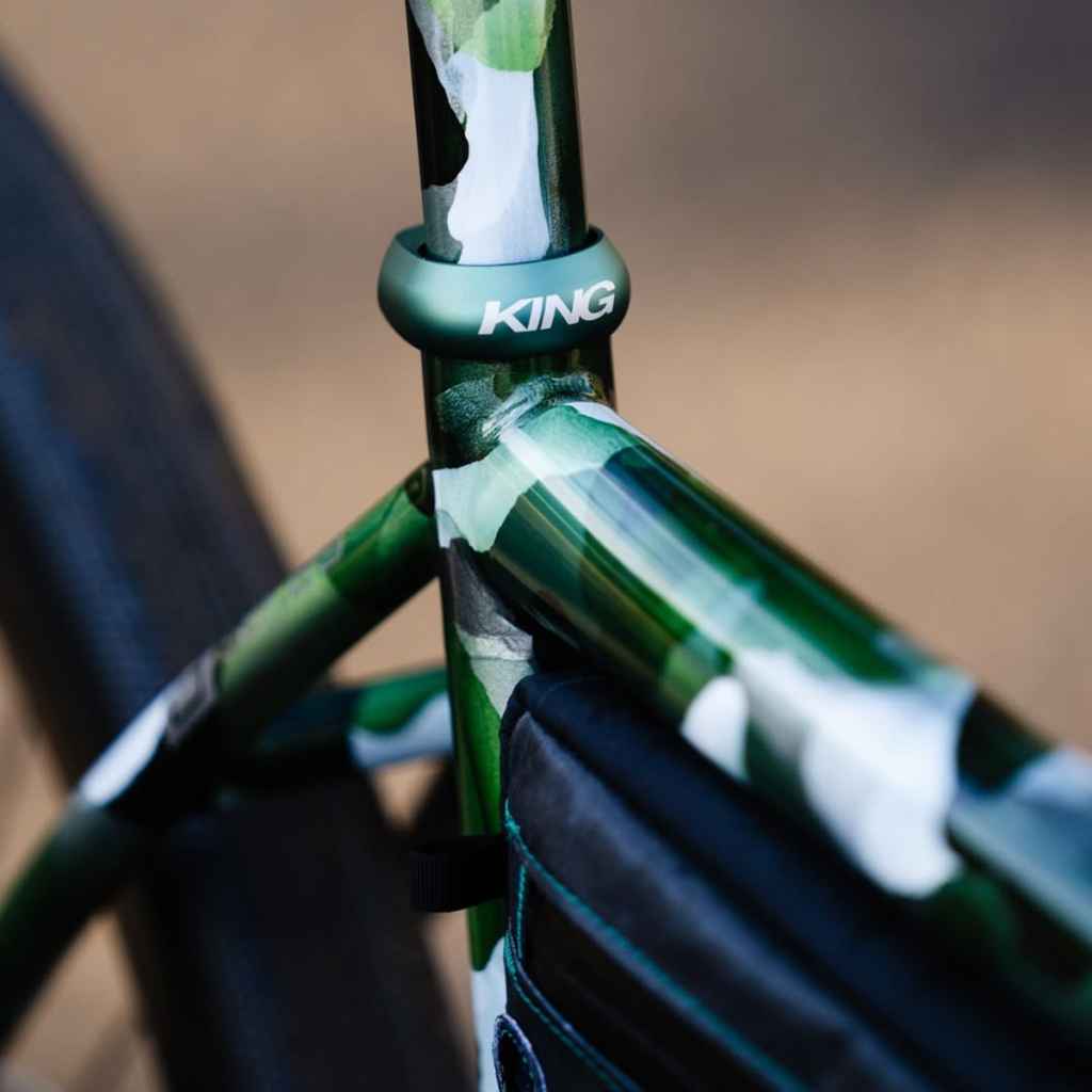 Chris King シートクランプ マットターコイズ 31.8 CHRIS KING* seatpost collar (matte turquoise) - BLUE LUG ONLINE STORE