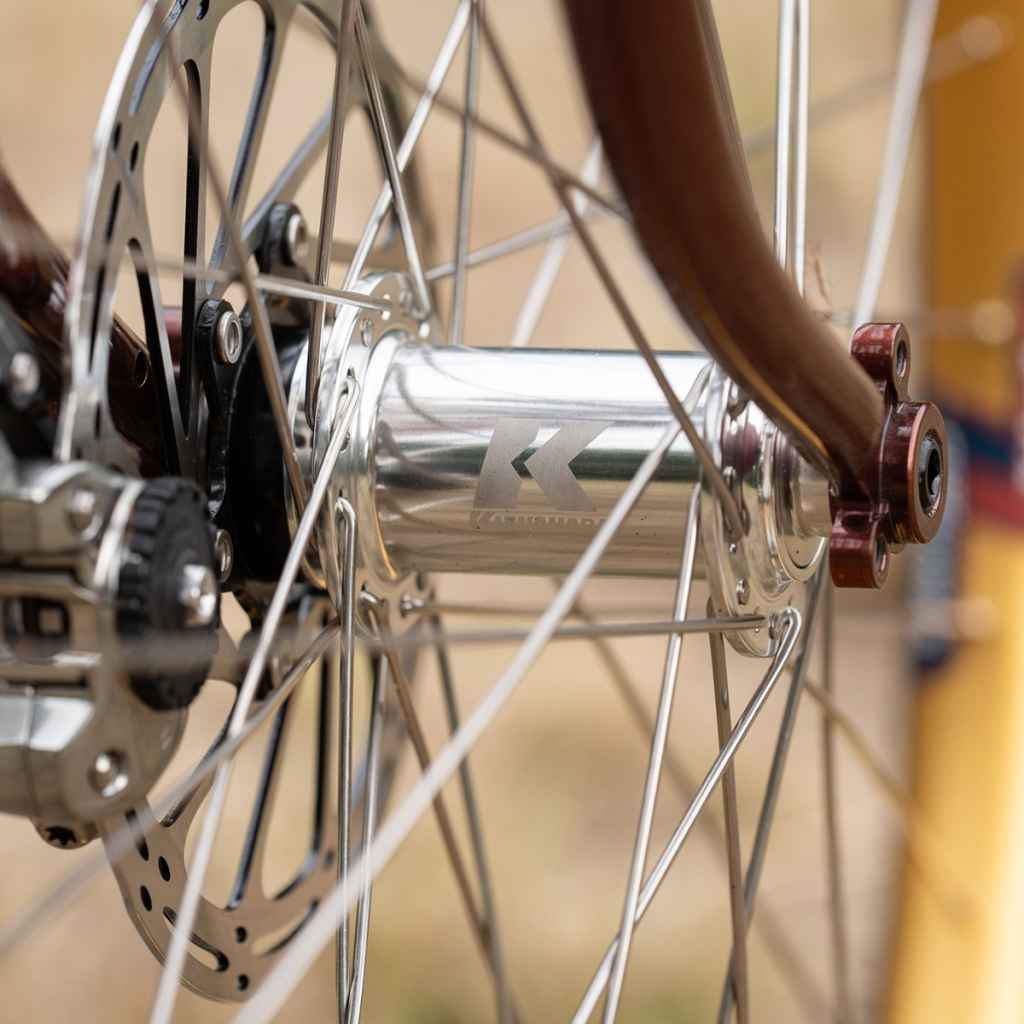 KUWAHARA* diavolo v2 CL hub front (black) - BLUE LUG ONLINE STORE