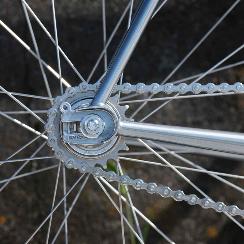 WHITE INDUSTRIES* eno single freewheel (silver) - BLUE LUG