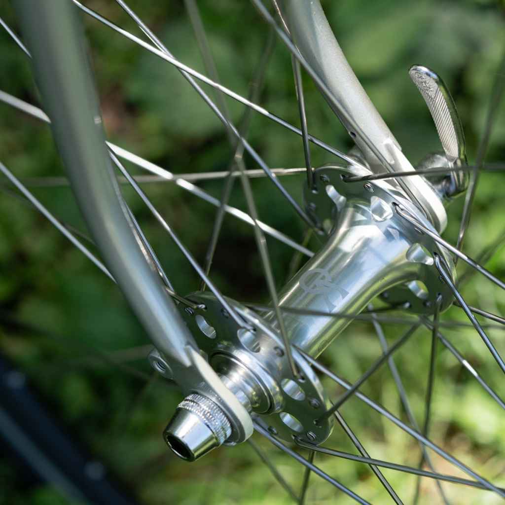 VELO ORANGE* front hub (silver) - BLUE LUG ONLINE STORE