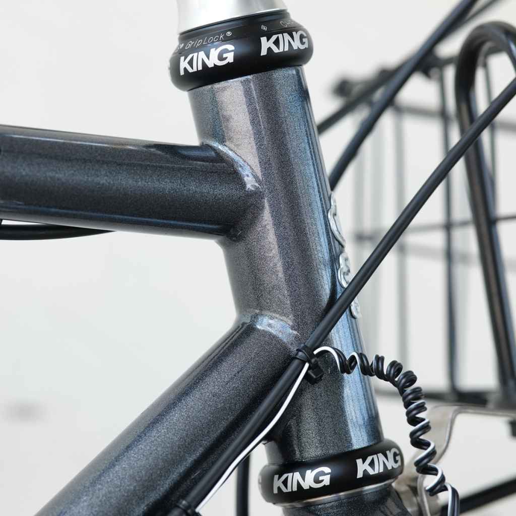 CHRIS KING* nothreadset 1 1/8 inch (matte black) - BLUE LUG ONLINE