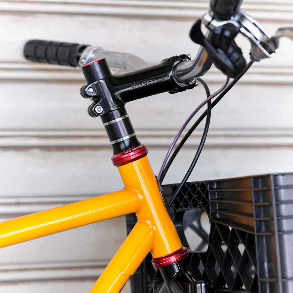 NITTO* UI-81 stem (black) - BLUE LUG ONLINE STORE