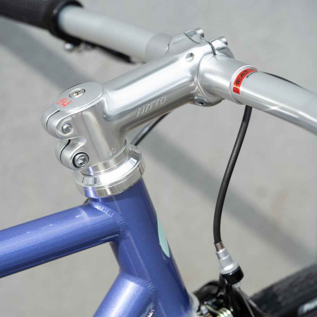 NITTO* UI-81 stem (silver) - BLUE LUG ONLINE STORE