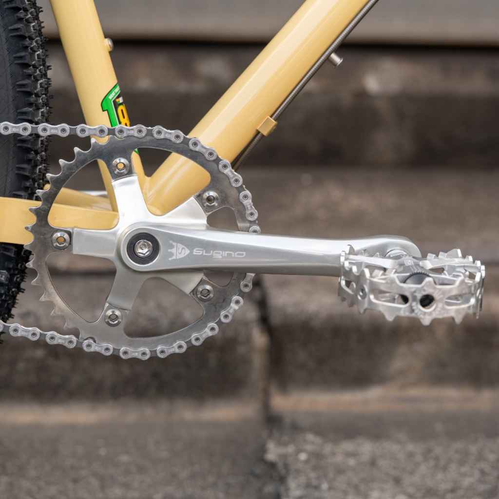 SUGINO MIGHTY クランクアーム 165mm ダブル Amazon | Sugino(スギノ) Mighty Tour 901D 50x34(SHP/S) 165mm(AA) W