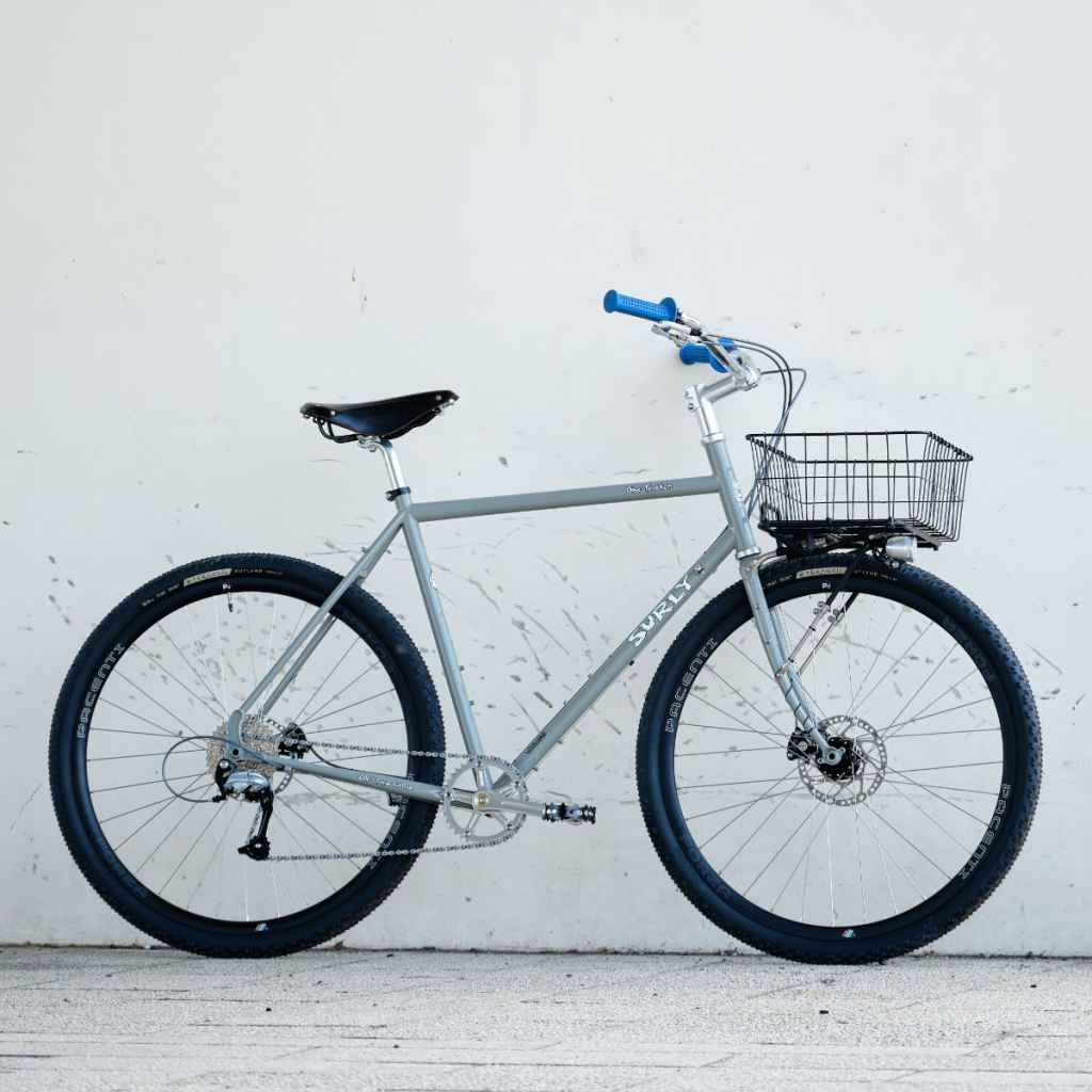 SURLY* new disc trucker 700c frame (grandpa's khakis) - BLUE LUG