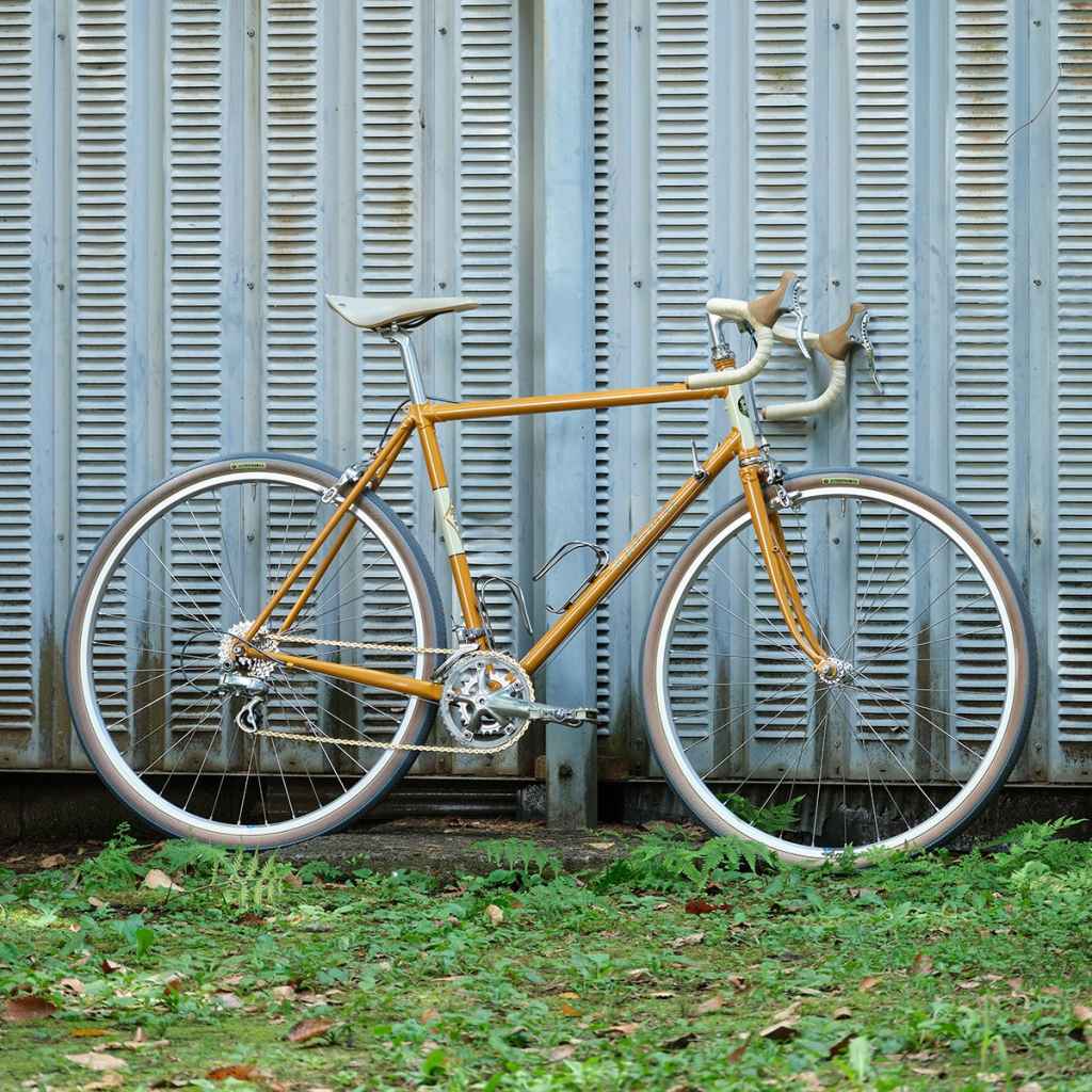 ROADINIロードバイクフレーム RIVENDELL* lugged roadini frame set (dark gold) - BLUE LUG ONLINE