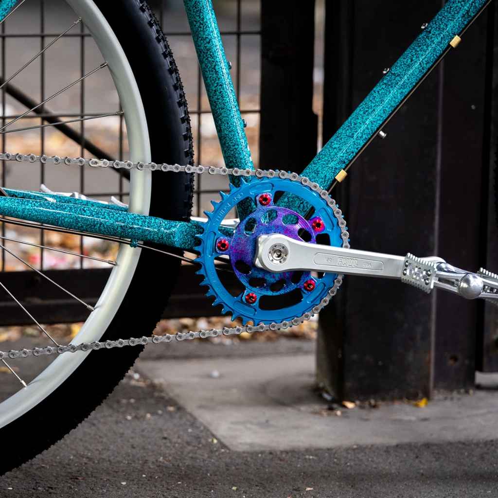 STRIDSLAND* narrow wide chainring (royal blue) - BLUE LUG ONLINE STORE