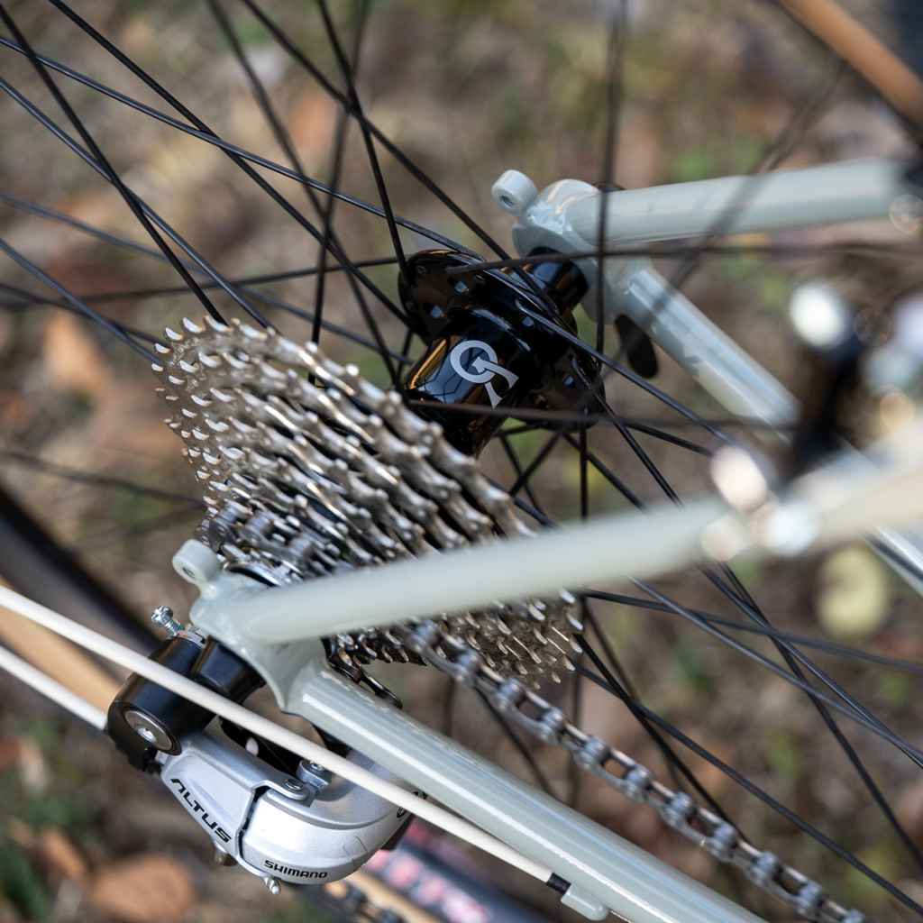 VELO ORANGE* rear cassette hub (black) - BLUE LUG ONLINE STORE