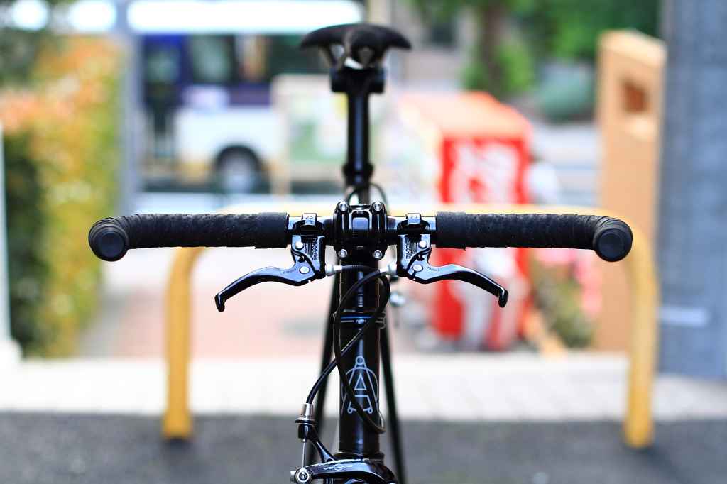 NITTO* b263 short bull-horn bar (silver) - BLUE LUG ONLINE STORE
