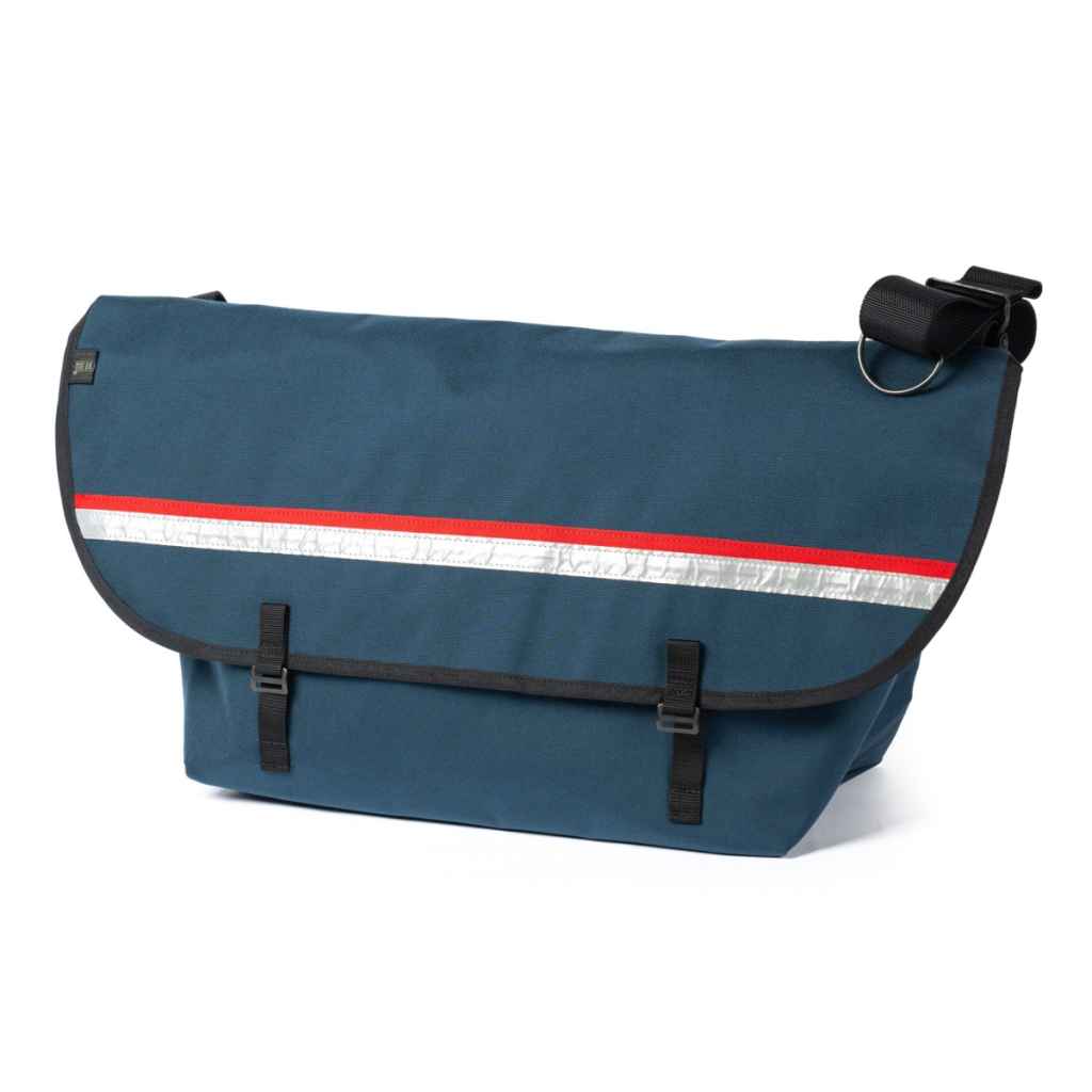 Blue lug メッセンジャーバッグ BLUE LUG* the messenger bag (navy/red) - BLUE LUG ONLINE STORE