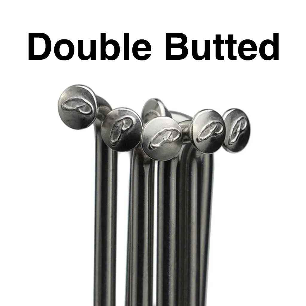 PHILWOOD* double butted spoke (silver) - BLUE LUG ONLINE STORE