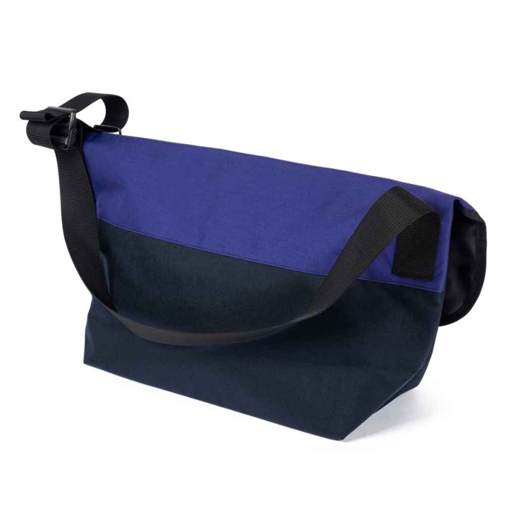 BLUE LUG* the messenger bag (purple/navy) - BLUE LUG ONLINE