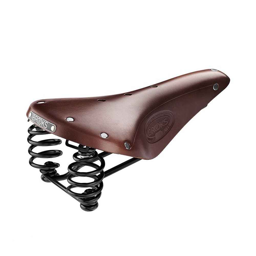 BROOKS* b17 flyer carved (black) - BLUE LUG GLOBAL ONLINE STORE