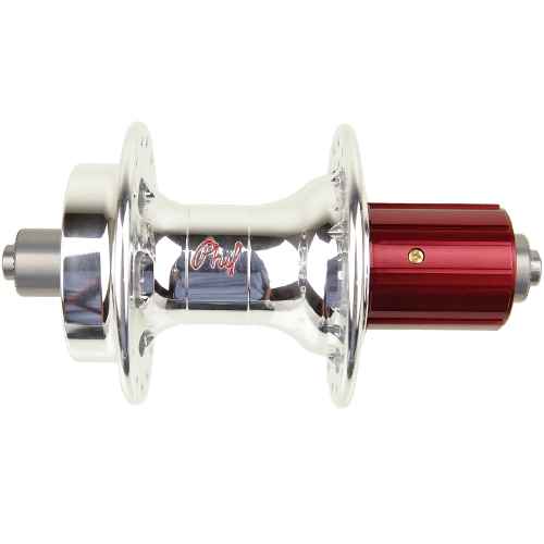PHIL WOOD* iso disc hub rear (silver) - BLUE LUG ONLINE STORE