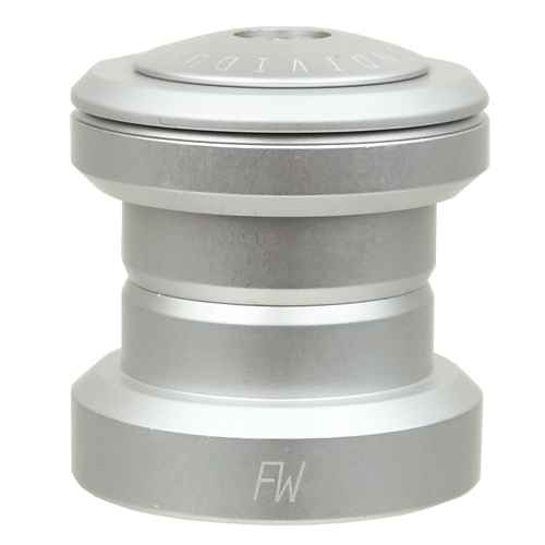 FAIRWEATHER* DC headset 1 1/8 (matt silver) - BLUE LUG