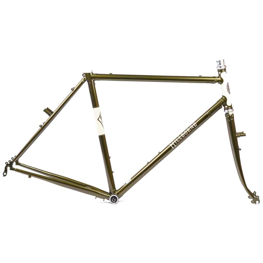 RIVENDELL* sam hillborne frame set (bronzey green) - BLUE