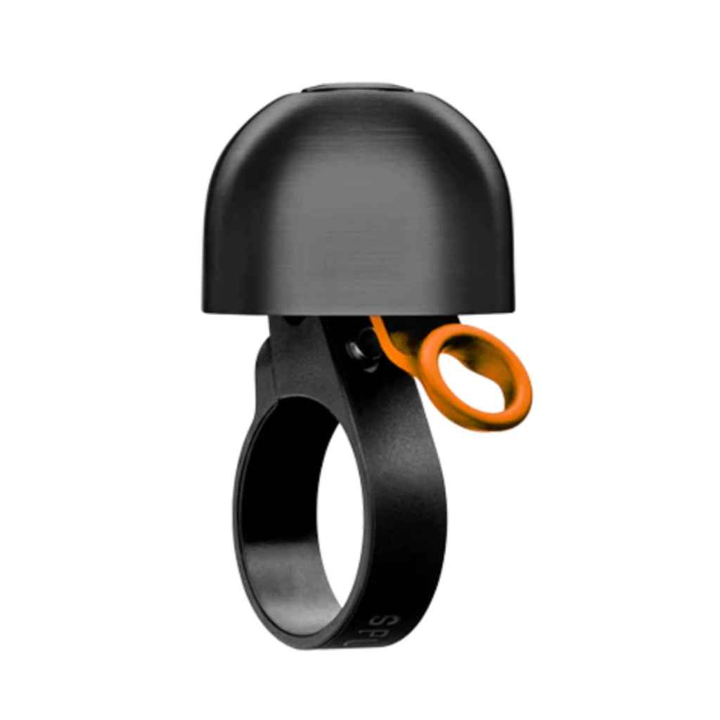 SPURCYCLE* compact bell (black/orange) - BLUE LUG ONLINE STORE